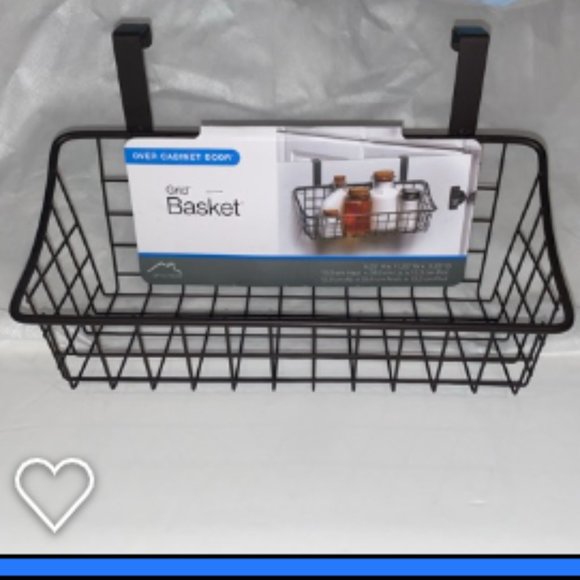 NEW Bronze Spectrum Over the Cabinet Grid Basket - Picture 2 of 2